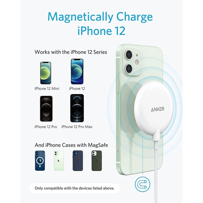 Đế sạc không dây Anker A2560 Trắng