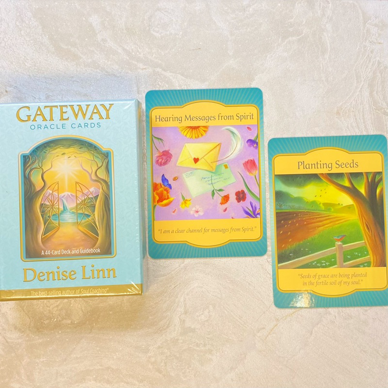 Bộ bài Gateway Oracle Cards - Denise Linn  - Bài oracle 44 lá thông điệp @gocdoquyen