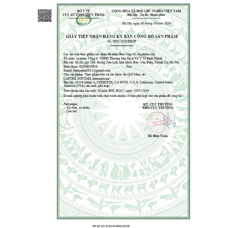 Bi-Q10 Max - Hỗ Trợ Giảm Mỡ Máu, Tăng Cường Sức Khỏe Tim Mạch (Hộp 30 Viên)