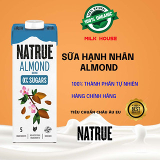 Hộp 1L Sữa Hạt Almond Hạnh Nhân Natrue - EU