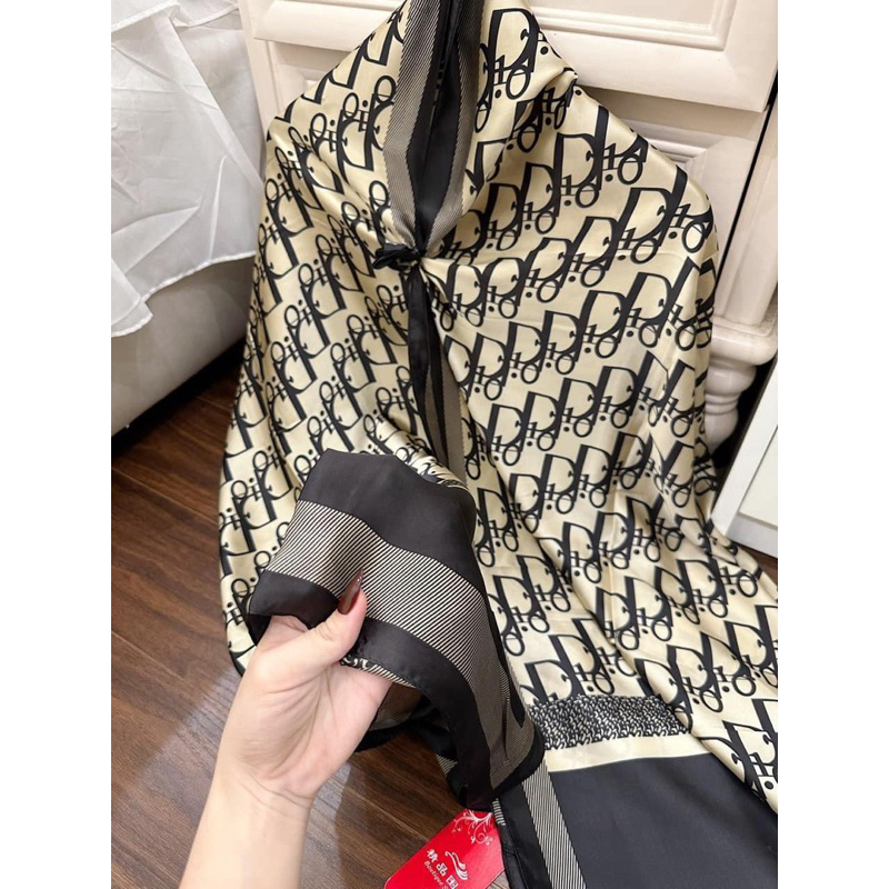 KHĂN LỤA TRƠN DR SIZE ĐẠI 180x90cm