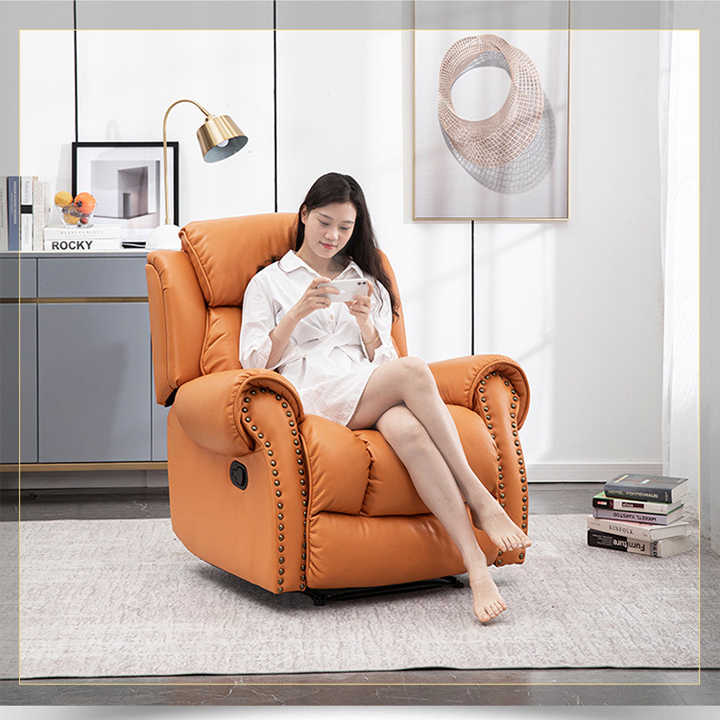 Ghế Sofa Đơn Thư Giãn Đa Năng Cao Cấp Sang Trọng, Ghế Sofa Làm Nail Và Làm Mi, Ghế Spa - Omega Official Shop