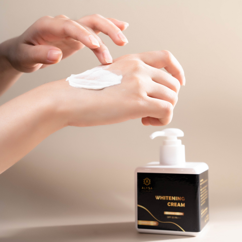 Combo kem body trắng da ALYSA ngày và đêm, bật tone sau 7- 10 ngày, kem dưỡng trắng da siêu thấm, mềm mịn