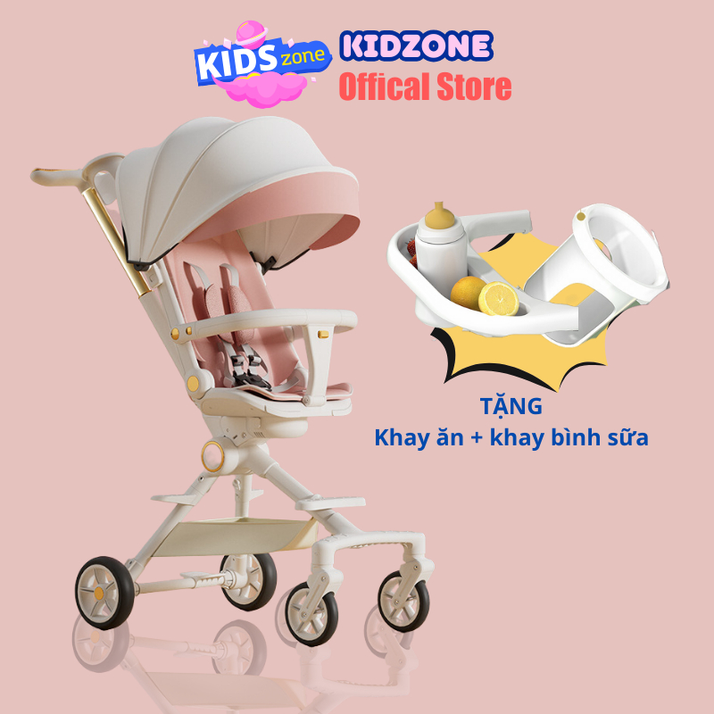 Xe đẩy cho bé, xe đẩy gấp gọn đảo chiều khung chắc chắn - NTX88