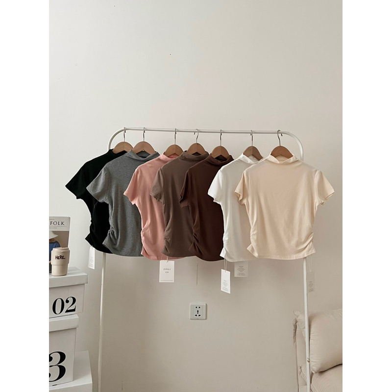 Áo cổ 3 phân quảng châu