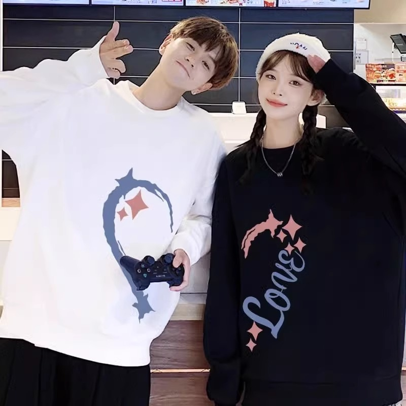 Áo khoác nỉ mặc cặp đôi cùng người yêu sweater hoodie nam nữ trái tim ghép mùa thu đông  Local brand L66 HD153