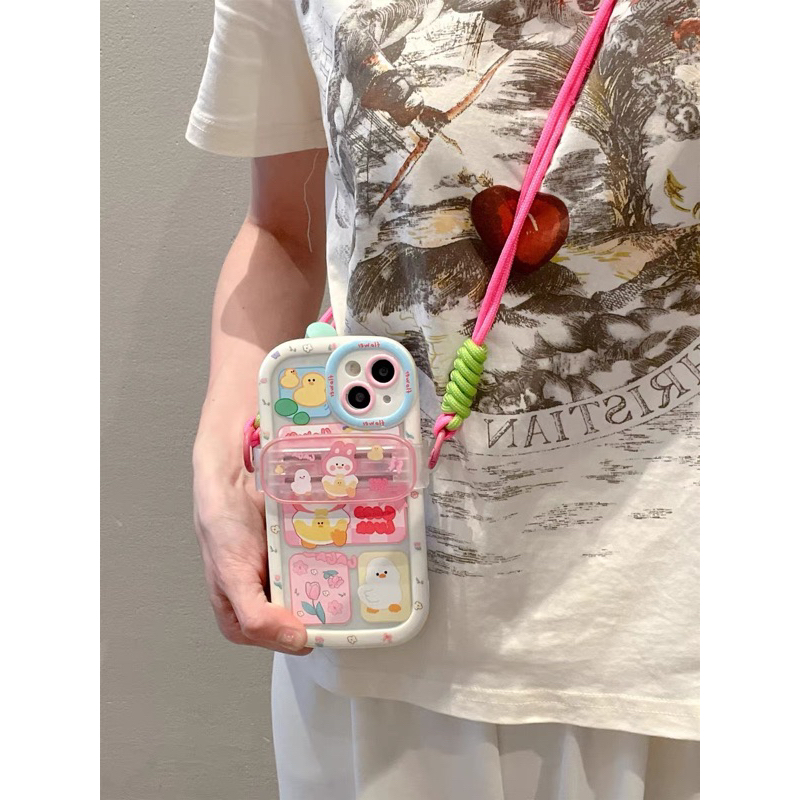 Ốp Kèm Dây Đeo Iphone 14promax/13promax/13/12promax/11promax/11