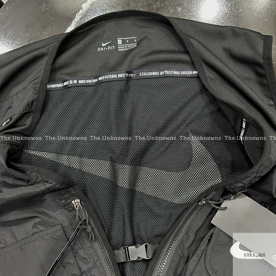 👑👑-Áo Gile N!KE SWOOSH F.C TACTICAL VEST,Áo Ghi lê N!ike cao cấp full túi tag