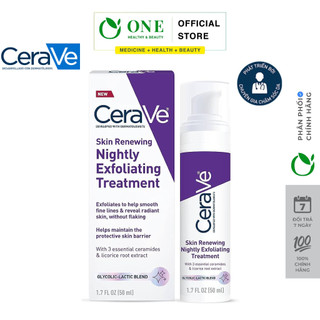 Tẩy tế bào chết cho da mặt CeraVe Skin Renewing Nightly Exfoliating Treatment 50ml
