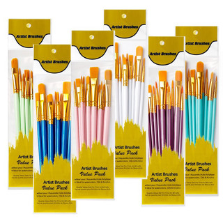 Bộ 10 cọ giá rẻ artist brushes đang năng
