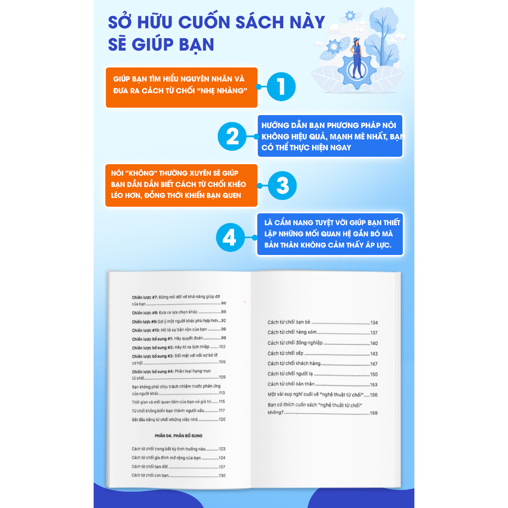 Bộ Sách Kỹ Năng Toàn Diện - 4 Kỹ Năng Thiết Yếu Để Thành Công - Muốn Cứng Và Có Chỗ Đứng Thì Phải Có Kỹ Năng Mềm Bizbook