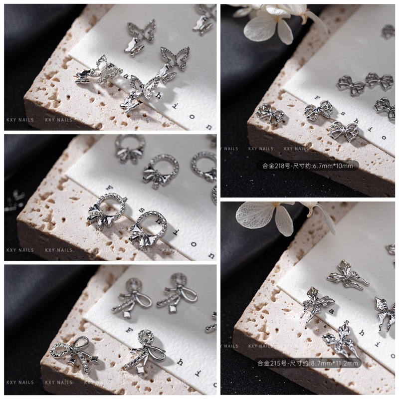 Charm kiểu trang trí móng tay siêu xinh- charm nail