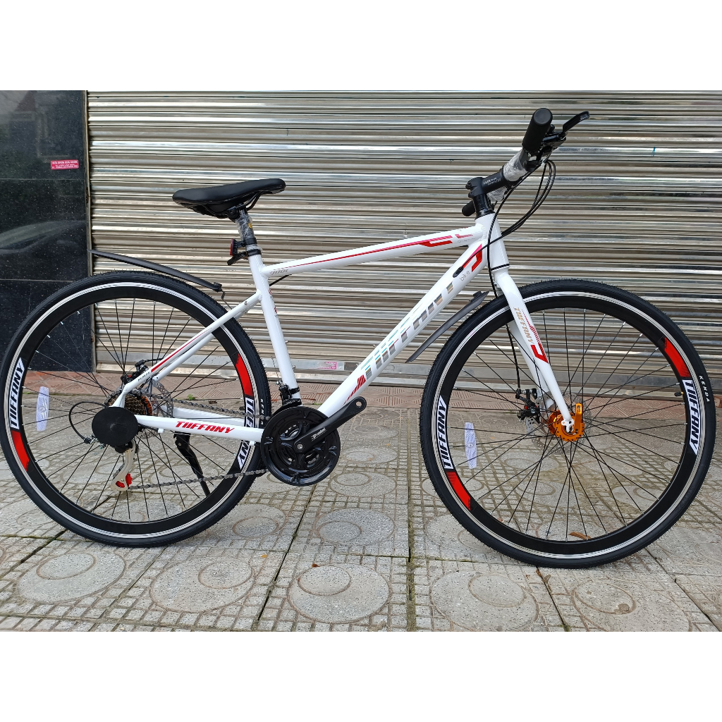 Xe đạp thể thao xe đạp địa hình touring Tifany vành 700c khung nhôm loại đẹp