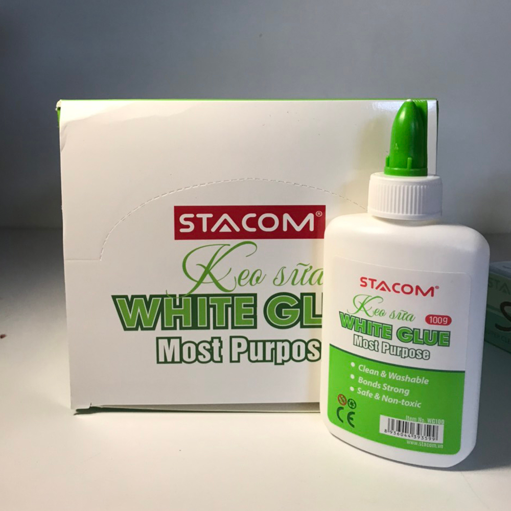 Keo sữa cao cấp 40g,100g STACOM