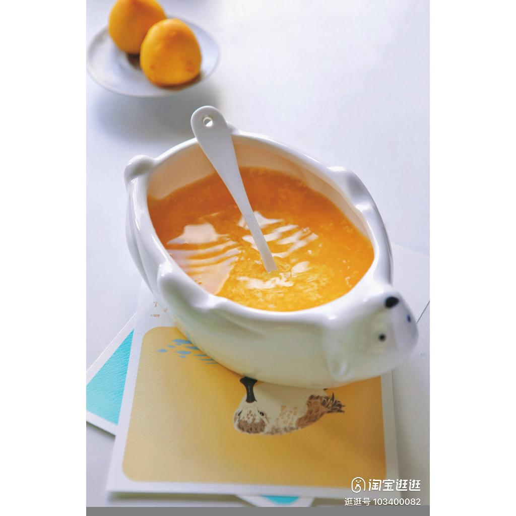 Tô, tô sứ, bát sứ, tô sứ hình gấu bắc cực dễ thương, tô sứ dễ thương, bát tô hình gấu bắc cực trắng dùng cho lò vi sóng