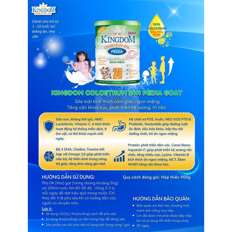 Sữa Non  bột Óc Chó sữa Dê