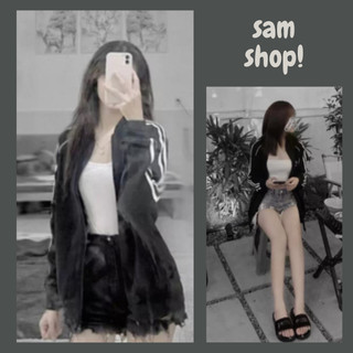 Áo khoác bomber ADIDAS thun nam nữ chất thun cá sấu cotton cao cấp thời trang Hàn Quốc