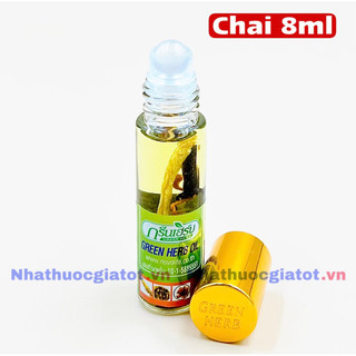 Dầu thái bi lăn, dầu sâm thảo dược green herb thái lan