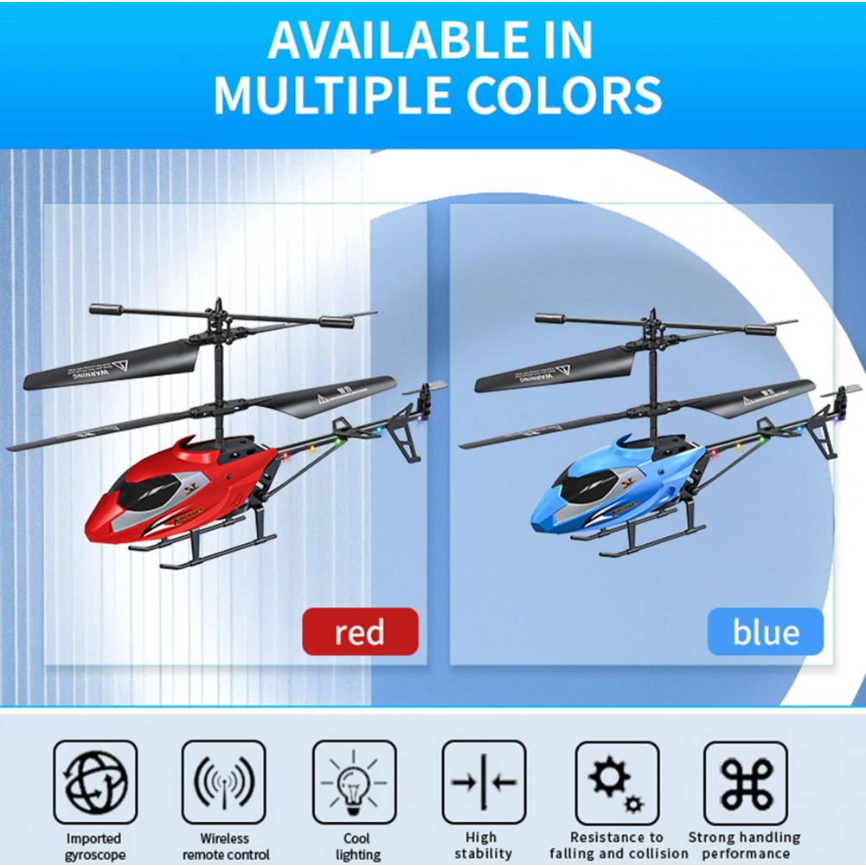 ĐỒ CHƠI ĐK, Đồ chơi máy bay trực thăng RC Đèn LED- Máy bay điều khiển 4 chiều từ xa XK911  Pin Sạc Máy chạy khoẻ