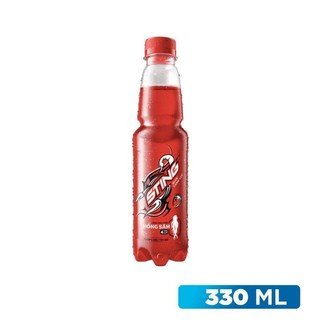 Lốc 6 chai nước Sting dâu 330ml
