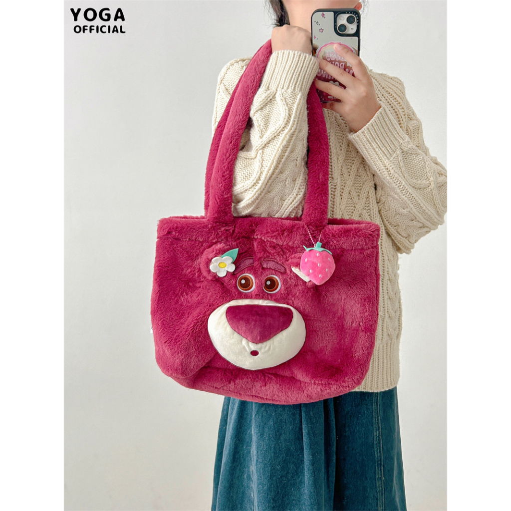 Túi Tote kèm charm Lotso - Chip&Dale - Sully - Pooh