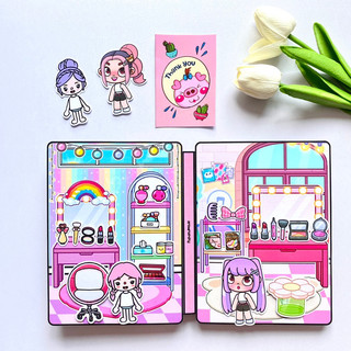 Ngôi nhà của cô bé Avatar và TocaBoca ( 4 búp bê giấy đáng yêu)