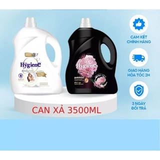 Can nước xả vải hygiene nội địa thái lan màu trắng/ đen can 3500ml