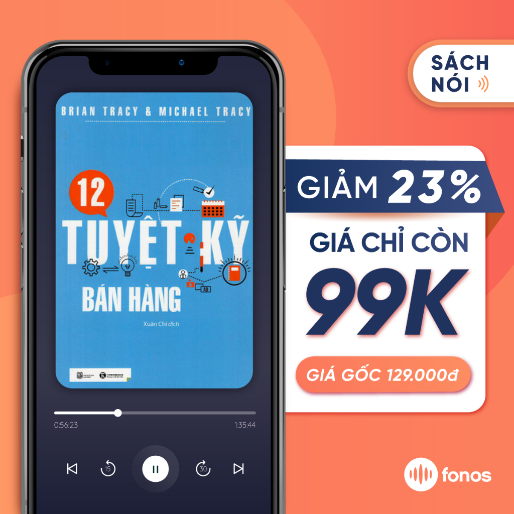 Sách nói: 12 Tuyệt Kỹ Bán Hàng