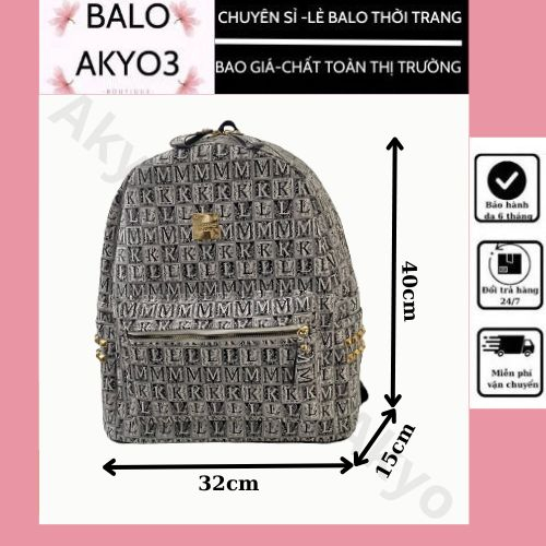 Balo đi học,balo nữ quai to cao cấp BL022