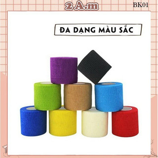 Băng keo thể thao, băng quấn thể thao cao su non bảo vệ cổ tay cổ chân tự dính
