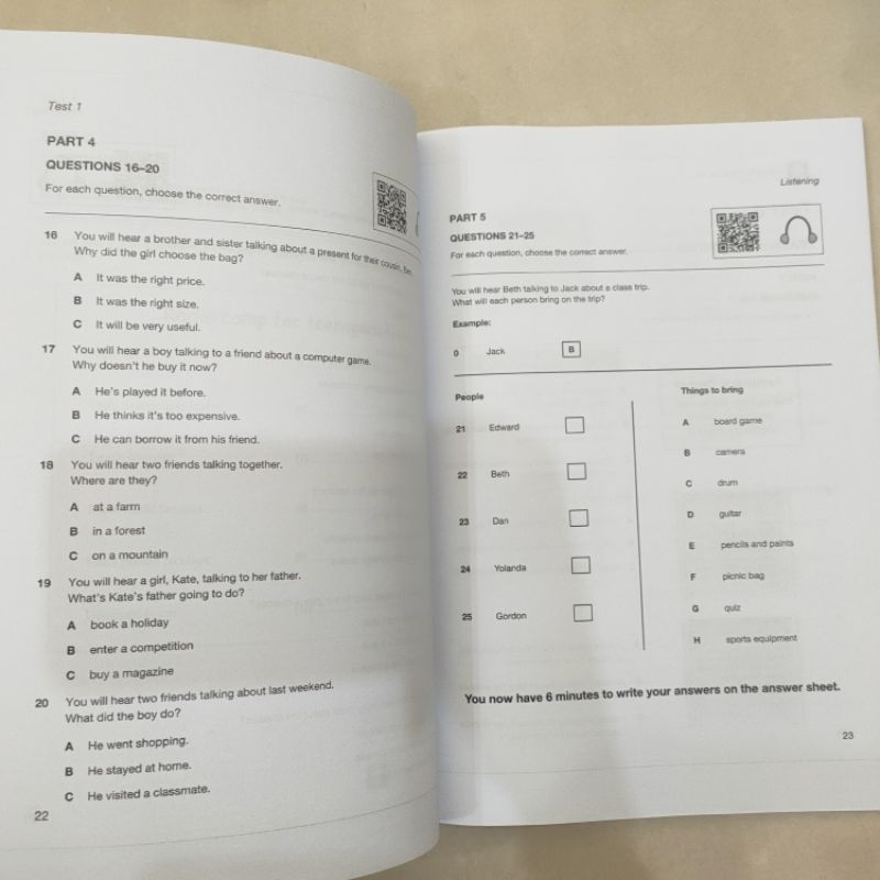 A2 Key for schools 1