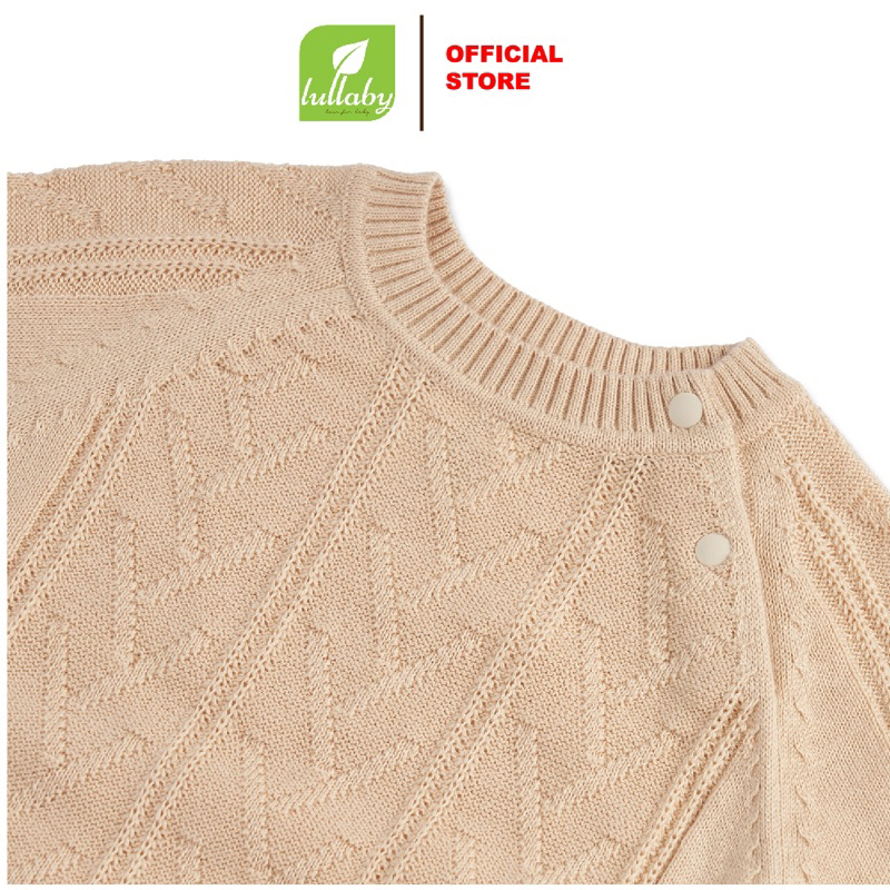 Bộ body len dài cho bé trai bé gái hãng lullaby mã NHL315M