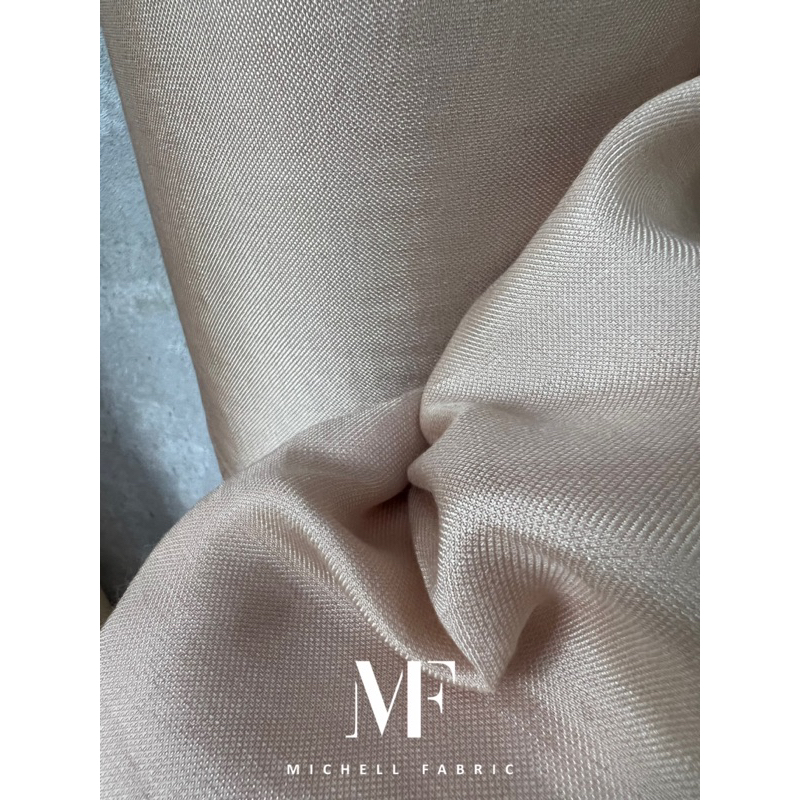 Vải Tơ Beige Nâu Cao Cấp