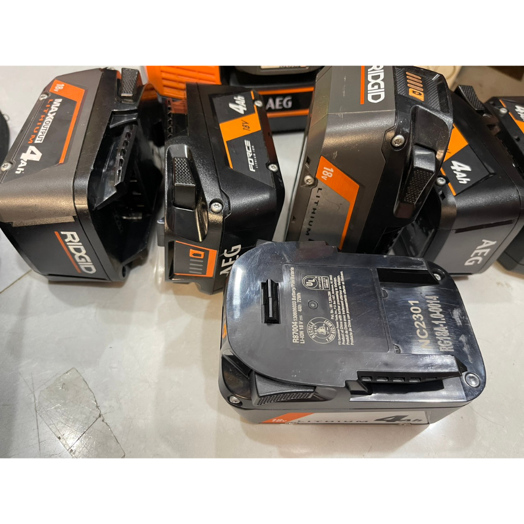 Pin AEG 4Ah Pin  RIDGID 18V dung lượng 4Ah mỹ