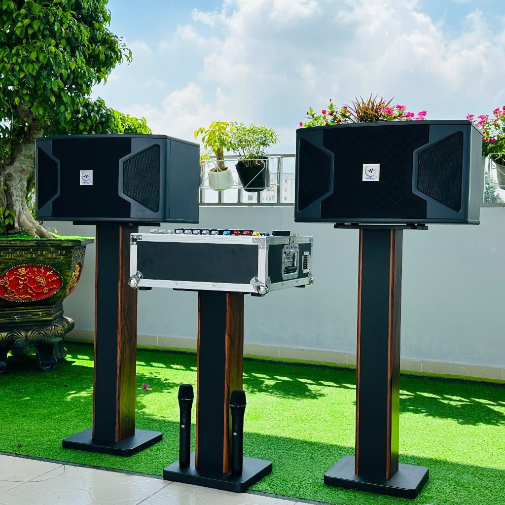 Dàn Karaoke Gia Đình Cao Cấp Mixer Liền Công Suất Lớn MTMax F9Pro - F10Pro - Đẩy M479Pro Kèm Loa KS 310 Bảo Hành 12Tháng