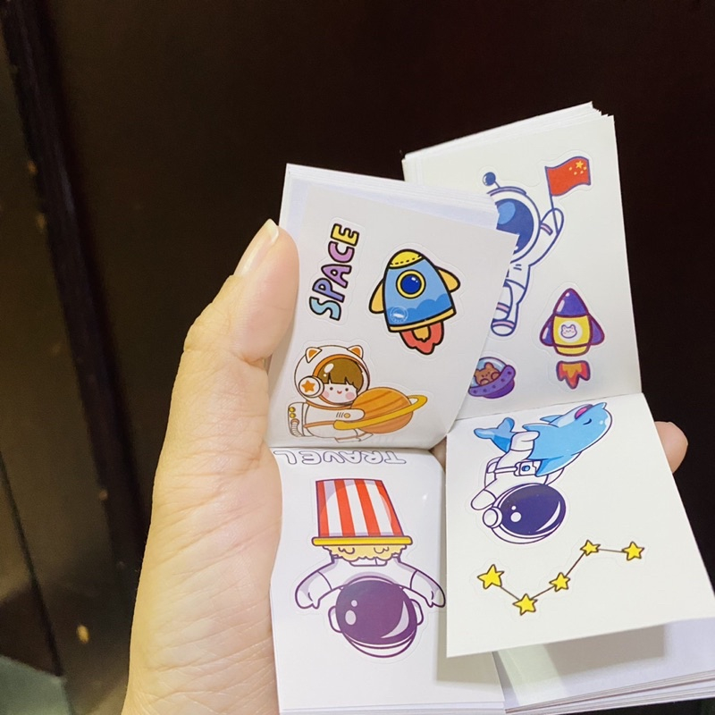 Sticker Chống Nước Phi Hành Gia