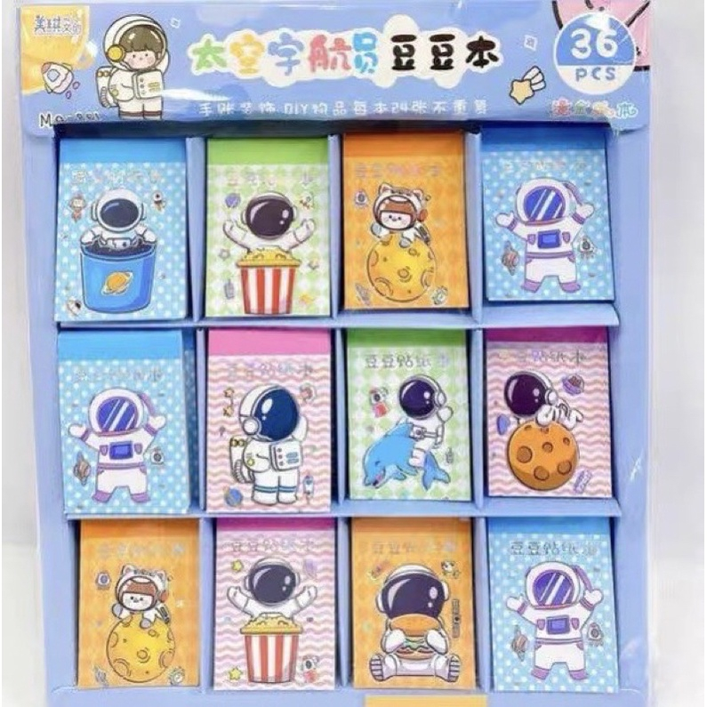 Sticker Chống Nước Phi Hành Gia
