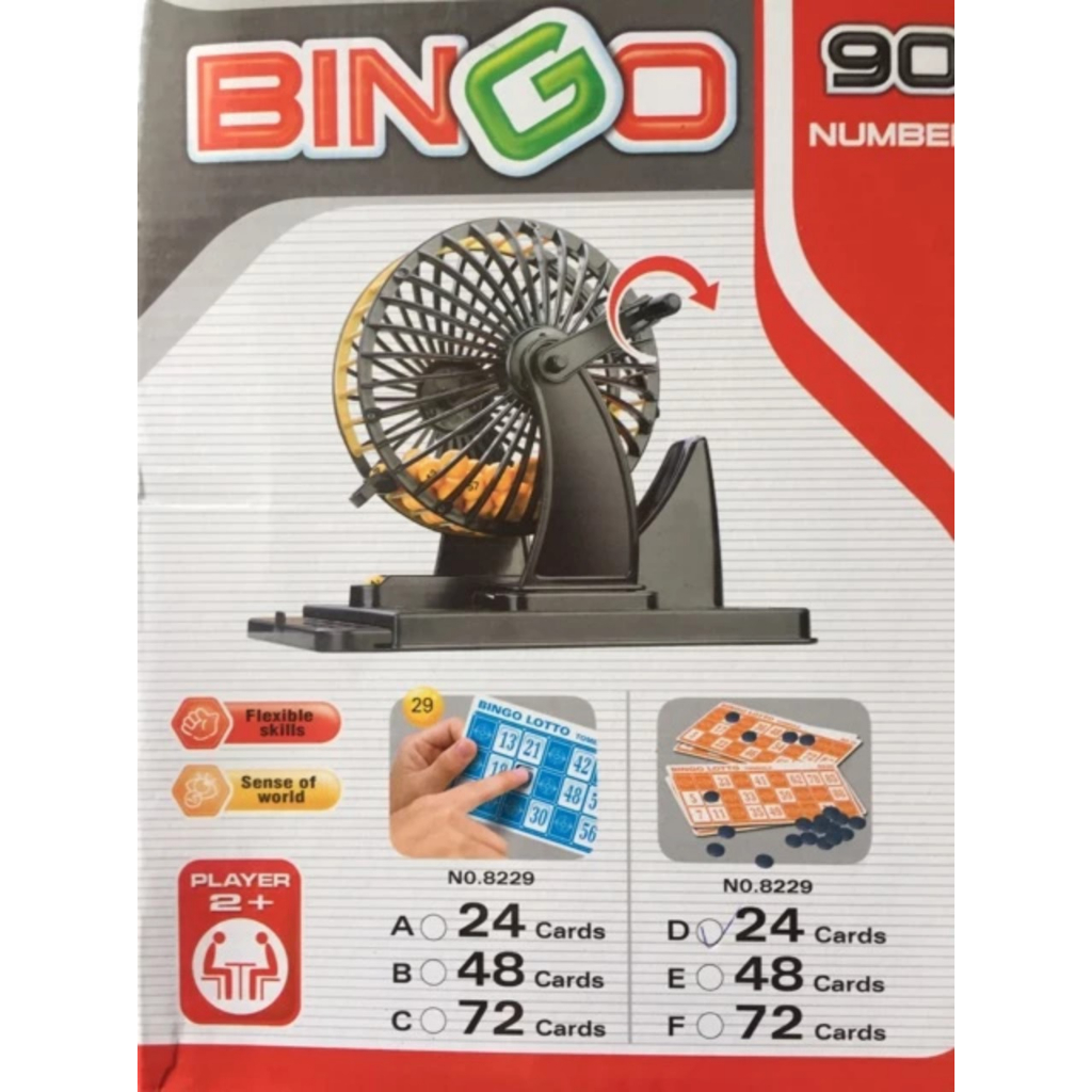 Bộ đồ chơi lô tô BINGO neo lồng cao cấp đồ chơi lô tô kêu số trúng thưởng vui nhộn cho bé