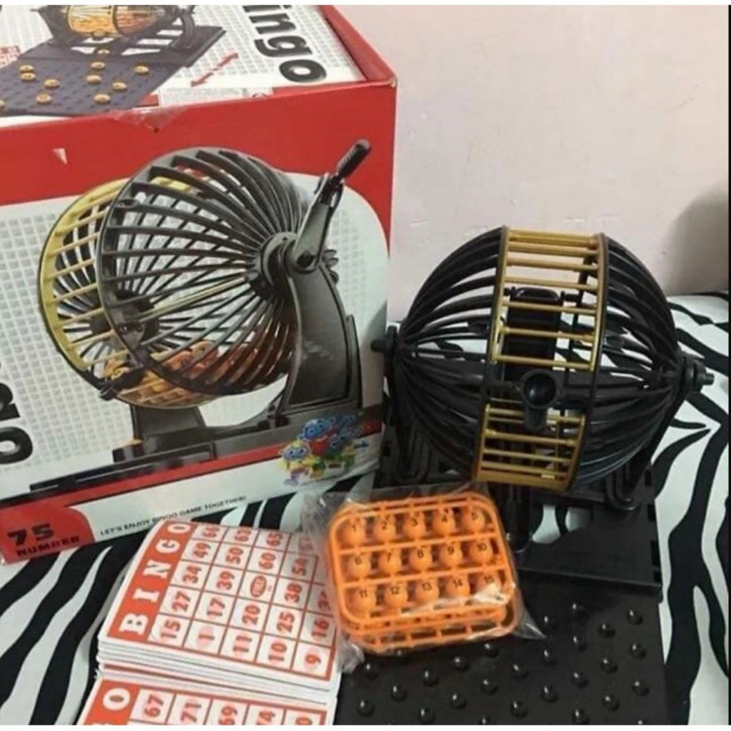 Bộ đồ chơi lô tô BINGO neo lồng cao cấp đồ chơi lô tô kêu số trúng thưởng vui nhộn cho bé