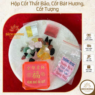 Hộp cốt thất bảo, cốt bát hương, cốt tượng - bảy bảo vật thờ cúng tâm linh hàng chất lượng cao