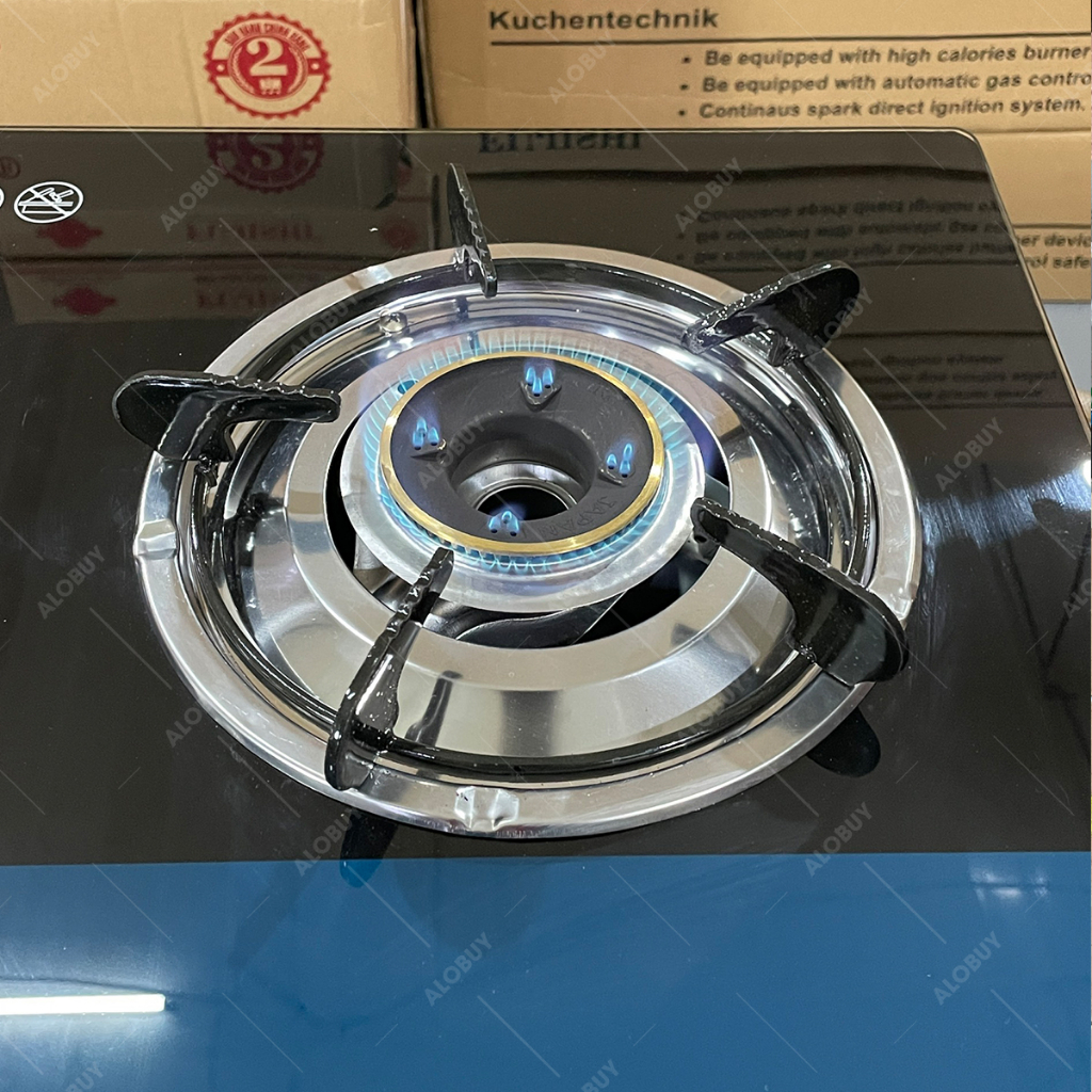 Bếp gas âm Fujishi FJ-803X - Đánh lửa Magneto tự động, Chén đồng lửa xanh tiết kiệm gas - Bảo hành chính hãng 02 Năm