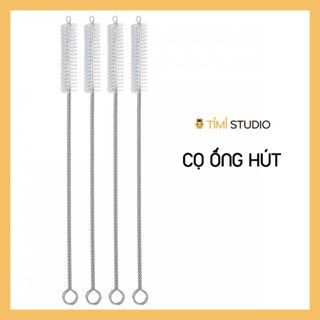 Cọ Kim Loại Vệ Sinh Ống Hút - Tỉ Mỉ Studio