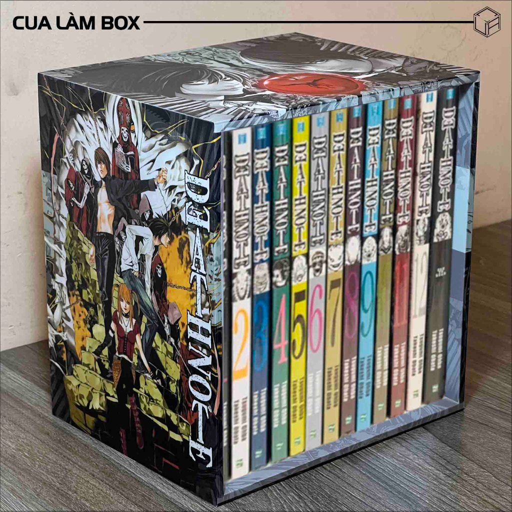 Hộp đựng Manga Death Note. Boxset bảo quản truyện tranh Death Note