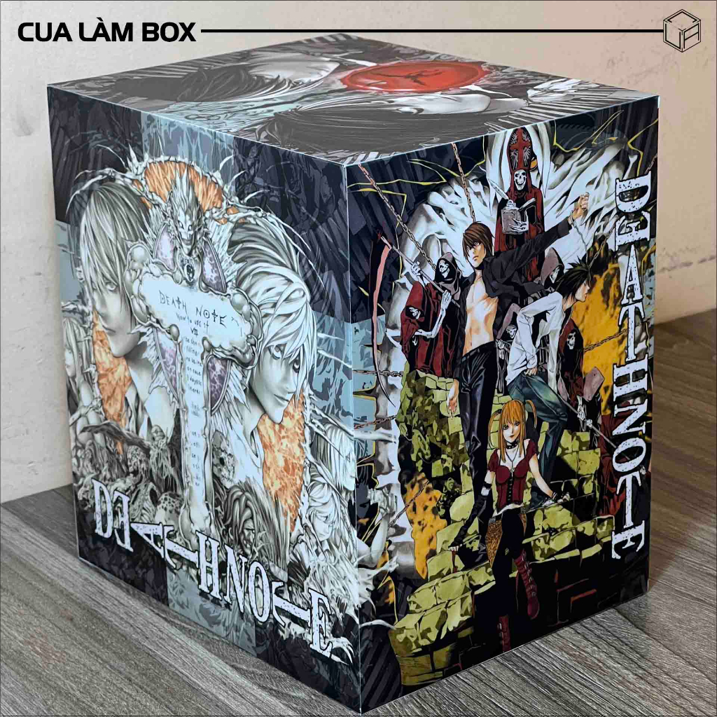 Hộp đựng Manga Death Note. Boxset bảo quản truyện tranh Death Note