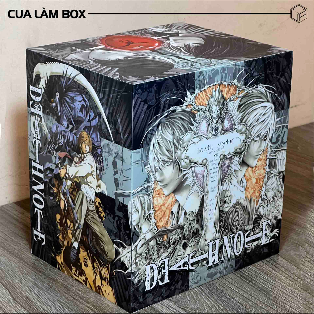 Hộp đựng Manga Death Note. Boxset bảo quản truyện tranh Death Note