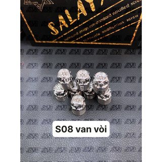  CẶP VAN VÒI - NẮP CHỤP VAN VÒI INOX 304 CHO CÁC DÒNG XE 