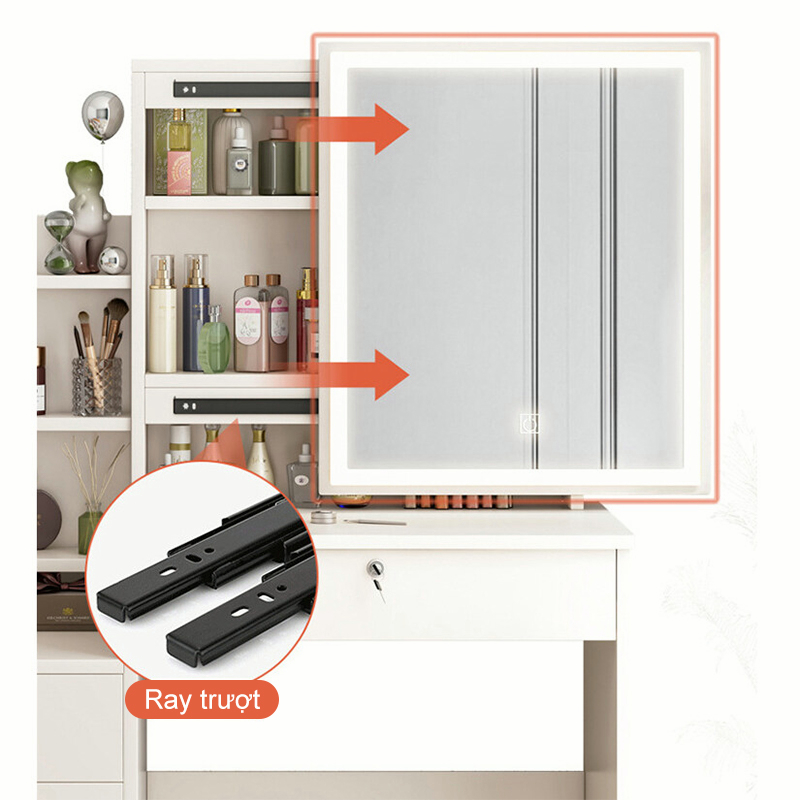 ZEN Bàn trang điểm , Bàn trang điểm phong cách Hàn Quốc