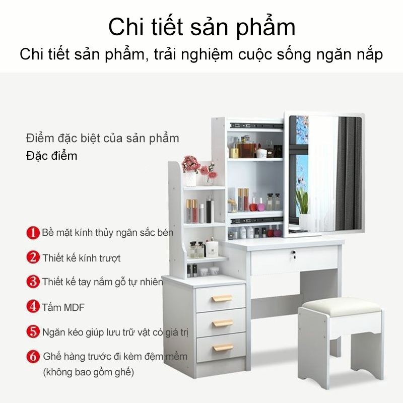ZEN Bàn trang điểm , Bàn trang điểm phong cách Hàn Quốc