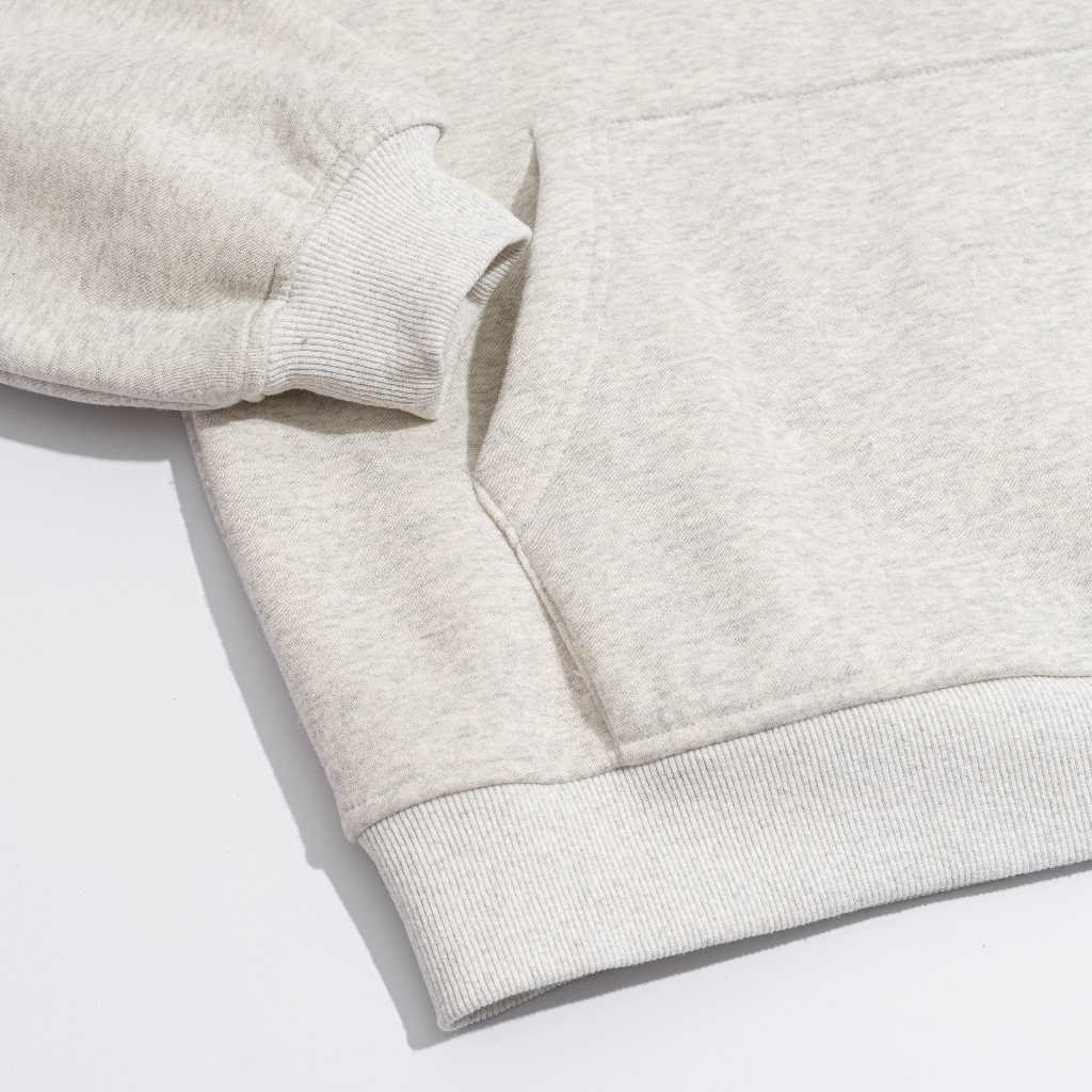 Áo khoác hoodie trơn local brand ABE Basic nỉ bông unisex nam nữ form rộng có mũ 2 lớp