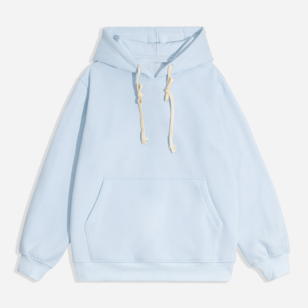Áo khoác hoodie trơn local brand ABE Basic nỉ bông unisex nam nữ form rộng có mũ 2 lớp